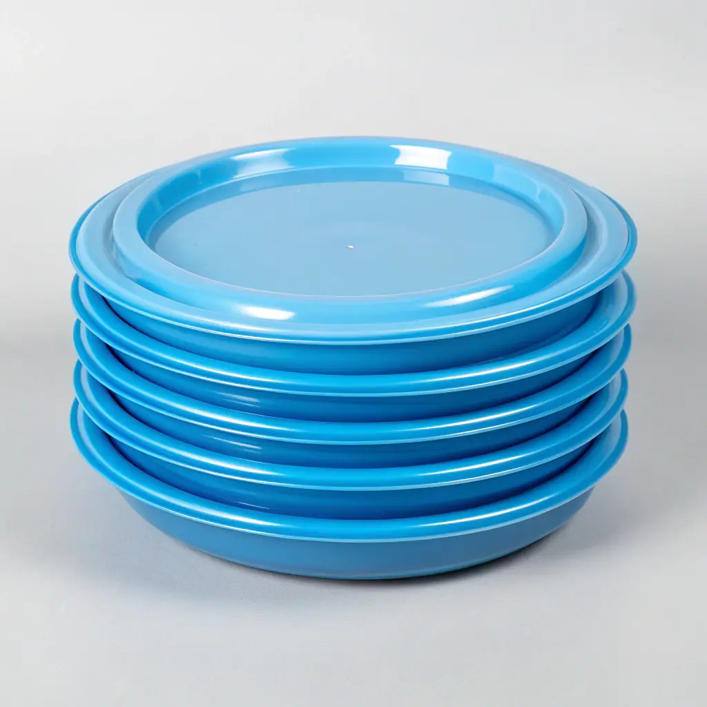 Elegant Clear Plastic Plates